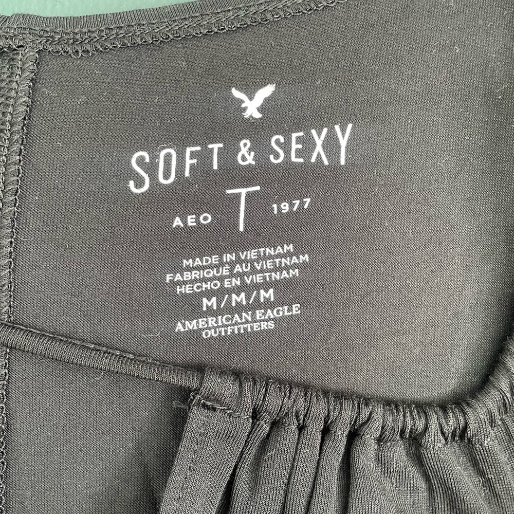 American Eagle Black Top - Picture 4 of 5